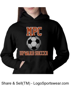 MPC SOCCERBALL YOUTH HOODIE (BLACK) Design Zoom